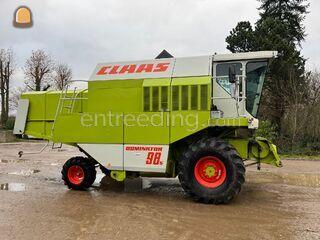 Claas Dominator 98 + kar ... Omgeving Oss