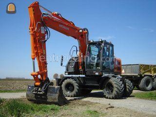 Hitachi ZX140W-3 Omgeving Goes