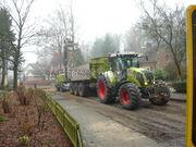 Tractor + kipper Claas 820 + Jako Tiger 320SK