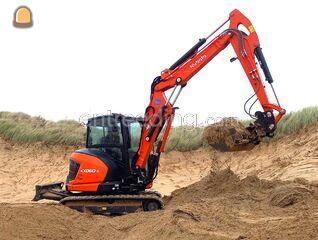 Kubota KX060-5 Omgeving Den Helder