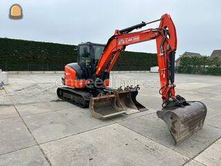 T.k.a. Kubota KX057 2019 Omgeving Lisse