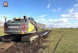 Volvo EC180EL + GPS Omgeving Alphen a/d Rijn