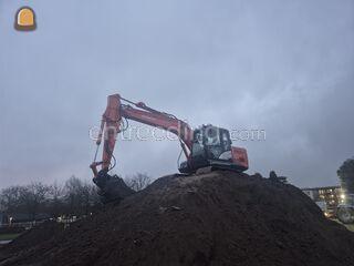 Hitachi ZX130 LC Omgeving Leiden