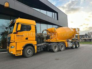 MAN met betonmixer oplegg... Omgeving Antwerpen