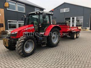 Tractor + Beco 5m3 Omgeving Leiden