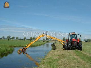 Tractor + maaikorf 430cm Omgeving Leiden
