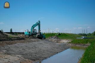 Kobelco 210 Omgeving Haarlem