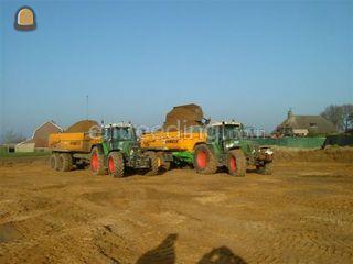 traktor+dumper Omgeving Land van Cuijk