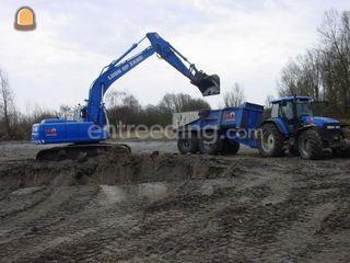 New Holland TM155+Beco 18... Omgeving Lisse