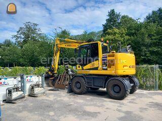 Komatsu PW-158-11 met DKS... Omgeving Amersfoort