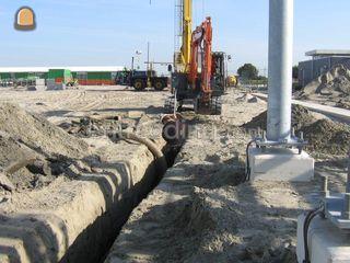 aanbrengen drainage Tenne... Omgeving De IJsselsteden