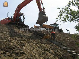 Trappen leggen, Dijkverzw... Omgeving De IJsselsteden