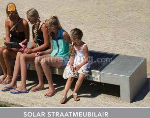 Solar straatmeubilair Omgeving Diest,Herk-de-Stad
