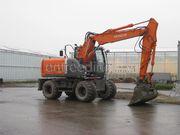 Mobiele graafmachine hitachi 140w-3