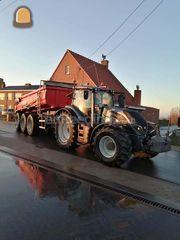Tractor en 3 asser kipper Omgeving Roeselare