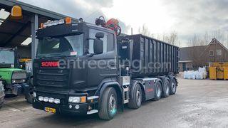 Scania 10x4 container,-/ ... Omgeving Rotterdam