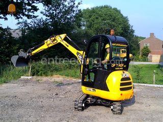 JCB 8018 cts Omgeving Goes