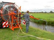 Tractor + drainage/ rioleringsreiniger Lindner Geotrac 50