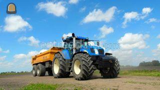 New Holland + VGM 22 tons... Omgeving Purmerend