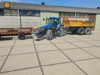 Tractor met gronddumper 2... Omgeving Gorinchem