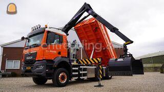 M.A.N TGS 6x6 kraanauto Omgeving Haarlem