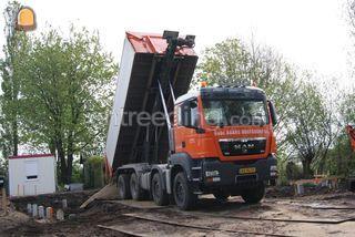 M.A.N. TGS Containerwagen... Omgeving Haarlem
