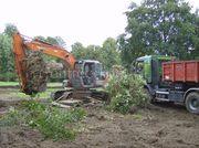 Grondwerken egaliseren en nivelleren