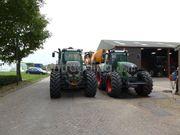 Tractor + bemester Fendt 936 met Veenhuis 3 asser
