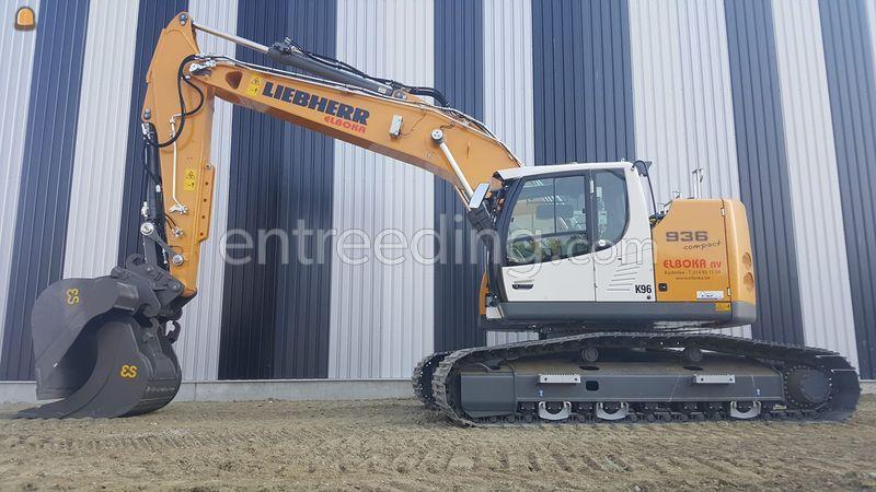 Wegenbouw.be - Rupsgraafmachine Liebherr 936 Compact Te Huur Met ...