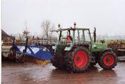 Tractor + veegmachine AP veegbezem