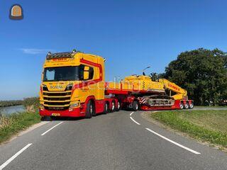 Scania R660 met dieplader Omgeving Purmerend