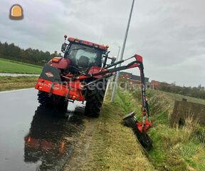 tractor met klepelmaaier Omgeving Herentals, Turnhout