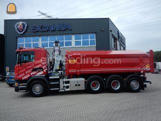 Scania 8x4 Knijperwagen Omgeving De Drechtsteden
