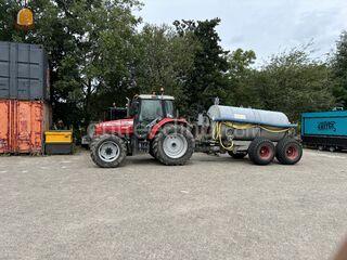 Tractor +waterwagen 6 m3 Omgeving Rotterdam