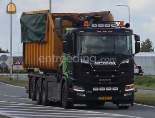 Scania R590 Knijperwagen ... Omgeving Den Haag