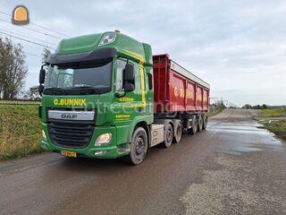 Daf + Kieptrailer Omgeving Alphen a/d Rijn