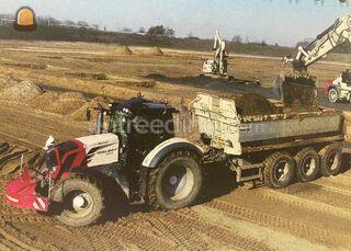 Tractor + 3 asser Omgeving Veghel
