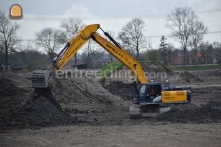 Hitachi ZX350 LC-6 Omgeving Roosendaal