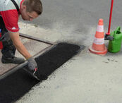 bron foto: (c) Van Hoof W uit Lint - Reactief asfalt