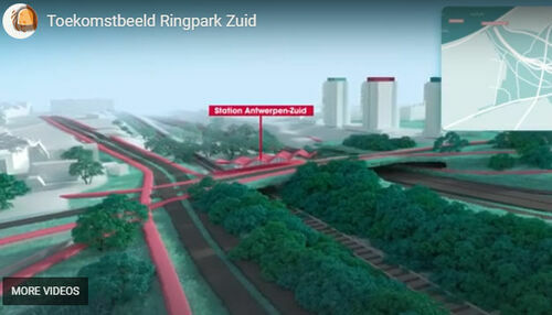 Belangrijke stap gezet richting uitvoering van Ringpark Zuid in Antwerpen