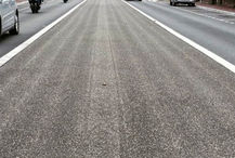 Lysit verwerkt in asfaltverharding
