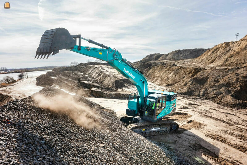 Reesink Construction Equipment voegt elektrische Sunward graafmachines toe aan leveringsprogramma