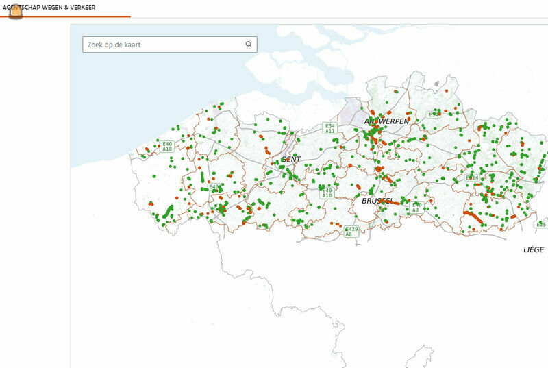 Online overzicht van kleinere verkeersveiligheidsingrepen