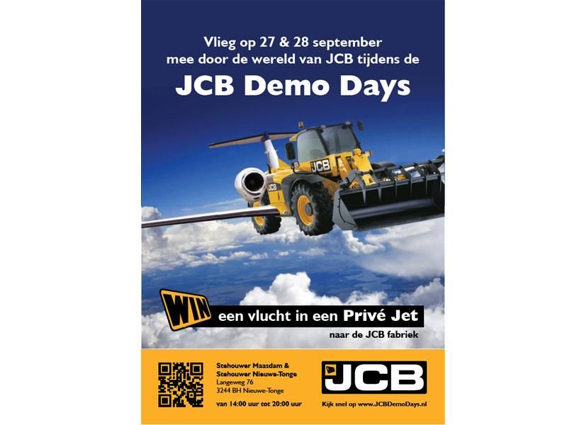 Stehouwer’s JCB Demo Days op 27 & 28 September 