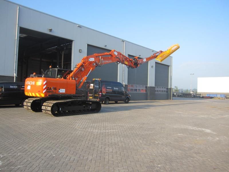 Hitachi ZX 180 LC-5 rupskraan voor Waterschap Groot Salland Rouveen 