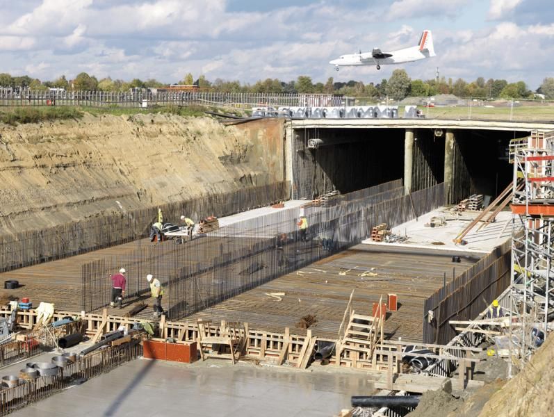 Voor dit project werd een order van maar liefst 1600 meter pe- en pvc-buizen uitgeschreven