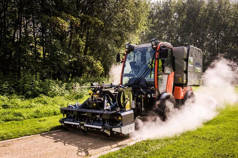 onkruidbestrijding met de WAVE techniek