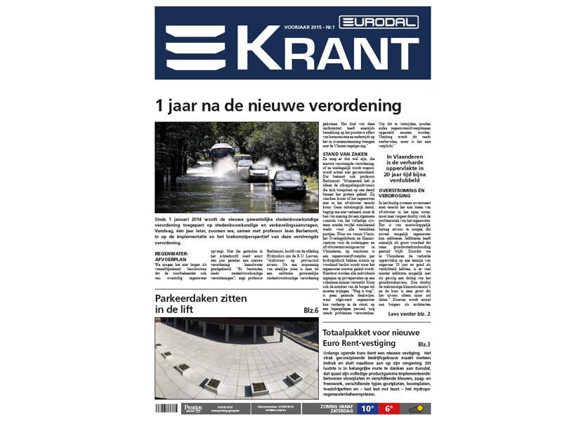 Krant brengt verslag uit – De story van Eurodal uit Grobbendonk.