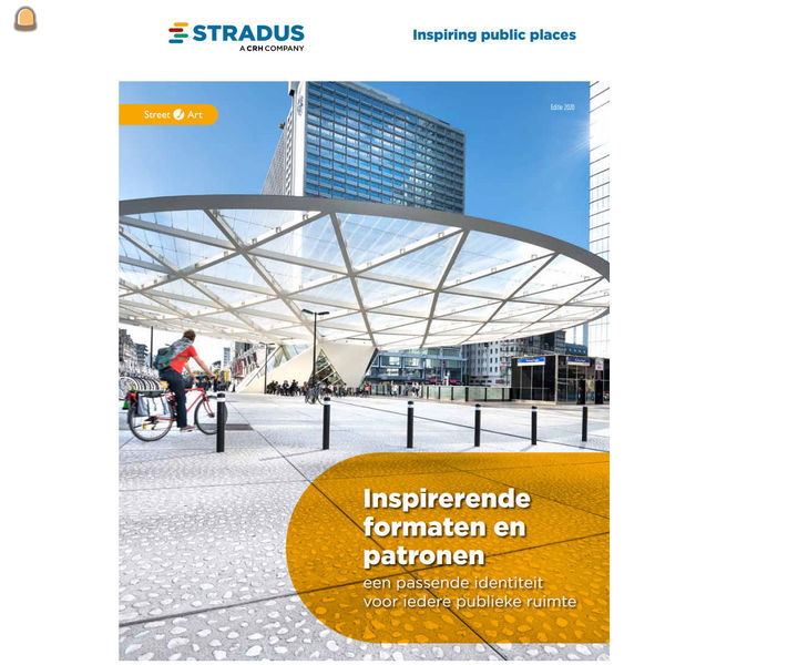 Stradus maakt inspirerende brochure: spelen met formaten en patronen in buitenruimtes
