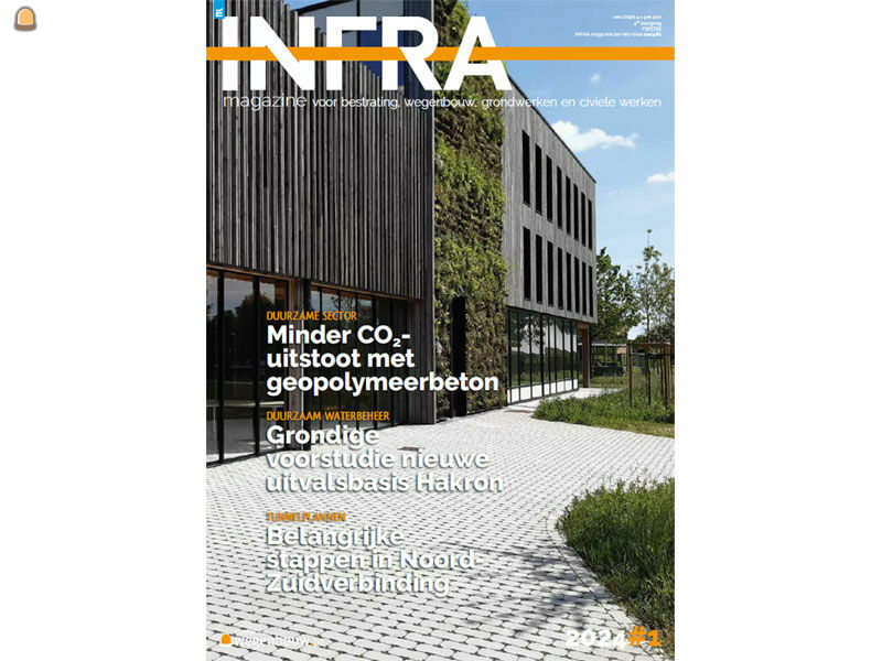 Cover laatste editie Infra Magazine